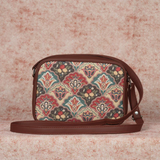 Women's Multicolor Vegan Leather Finish Sling Bag - 2.4L