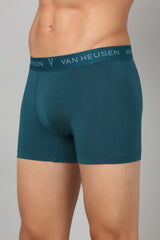 Men's Teal Solid Modal Flexi Stretch Ultra Soft Boxer Brief - Pack of 1