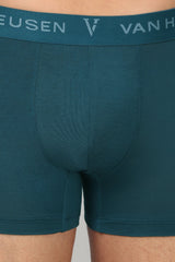 Men's Teal Solid Modal Flexi Stretch Ultra Soft Boxer Brief - Pack of 1