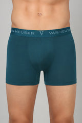 Men's Teal Solid Modal Flexi Stretch Ultra Soft Boxer Brief - Pack of 1