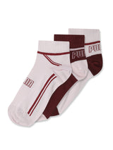 Unisex Sportstyle Quarter Socks - Pack of 3