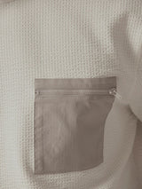 Men's White Casual Relaxed Fit Solid Half Sleeves Tshirt