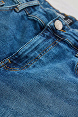 Men's Blue Casual Straight Fit Jeans