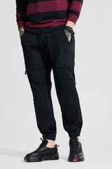 Men's Black Relaxed Fit Jogger