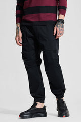 Men's Black Relaxed Fit Jogger