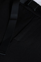 Men's Black Relaxed Fit Trouser