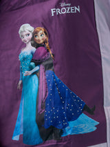 Kids Purple Zipper Raincoat