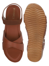 Women's Brown Casual Sandals