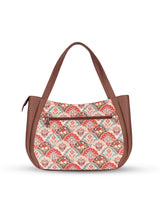 Women's Multicolor Vegan Leather Finish Sling Bag - 13.6L