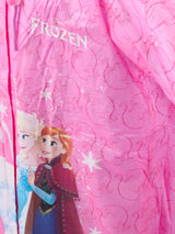 Kids Pink Zipper Raincoat