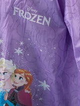 Kids Purple Zipper Raincoat