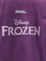 Kids Purple Zipper Raincoat