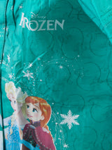 Kids Green Zipper Raincoat