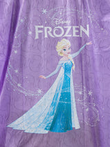 Kids Purple Zipper Raincoat