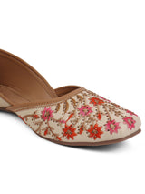 Women's Beige Casual Slip-On Flats