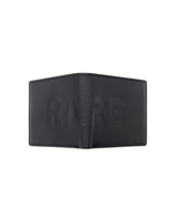 Men's Camp Black Bi-Fold Slim RFID Embossed Wallet
