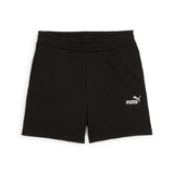 Womens Black Casual Above Knee Knitted Shorts