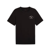 Mens Black Casual Regular Half Sleeves Tshirt