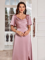 Women's Pink Party A-Line Dress