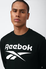 Men's Black Casual Cotton Full Sleeves Sweatshirt