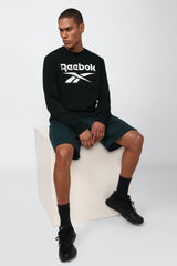 Men's Black Casual Cotton Full Sleeves Sweatshirt