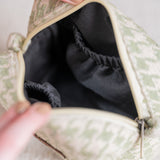 Women's Green Summer of 69 Essential Pouch - Set of 3