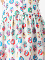 Girls Multicolor Casual Printed Dress