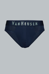 Men's Dark Navy Solid Swift Dry High Stretch Mesh AIR Series Active Briefs - Pack of 1