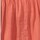 Women's Orange Casual Solid Half Sleeves Mini Dress