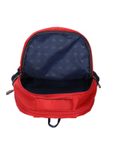 Unisex Red Casual Solid Backpack