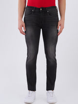 Mens Black Casual Slim Fit Jeans