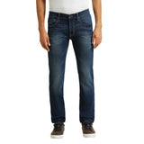 Mens Blue Slim Stretchable Jeans