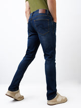 Men's Blue Casual Slim Fit Jeans