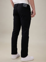 Mens Black Casual Slim Fit Jeans