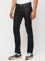 Mens Blue Slim Stretchable Jeans