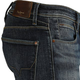 Mens Blue Slim Stretchable Jeans