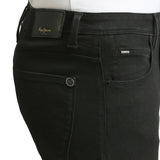 Mens Black Slim Stretchable Jeans