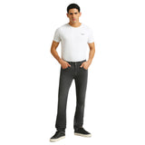 Mens Grey Slim Stretchable Jeans