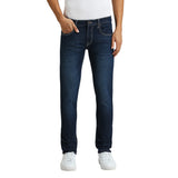 Mens Blue Slim Stretchable Jeans