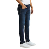 Mens Blue Slim Stretchable Jeans