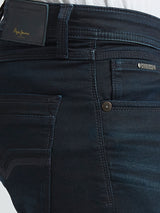 Mens Blue Slim Stretchable Jeans