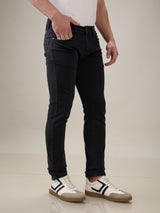 Mens Grey Casual Slim Fit Jeans