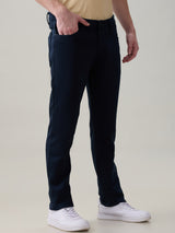 Men's Blue Casual Solid Skinny Fit Jeans