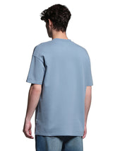 Men's Blue Oversized Fit Tshirt