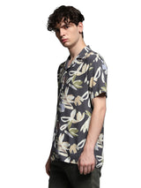 Men's Regular Fit Grey Shirt