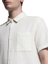 Men's White Regular Fit Shirt