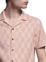 Men's Brown Regular Fit Shirt