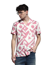 Men's Purple Regular Fit Shirt