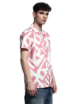 Men's Purple Regular Fit Shirt