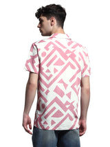 Men's Purple Regular Fit Shirt